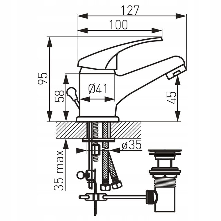 Bateria-umywalkowa-stojaca-Ferro-Basic-srebrny-Marka-Ferro.jpg